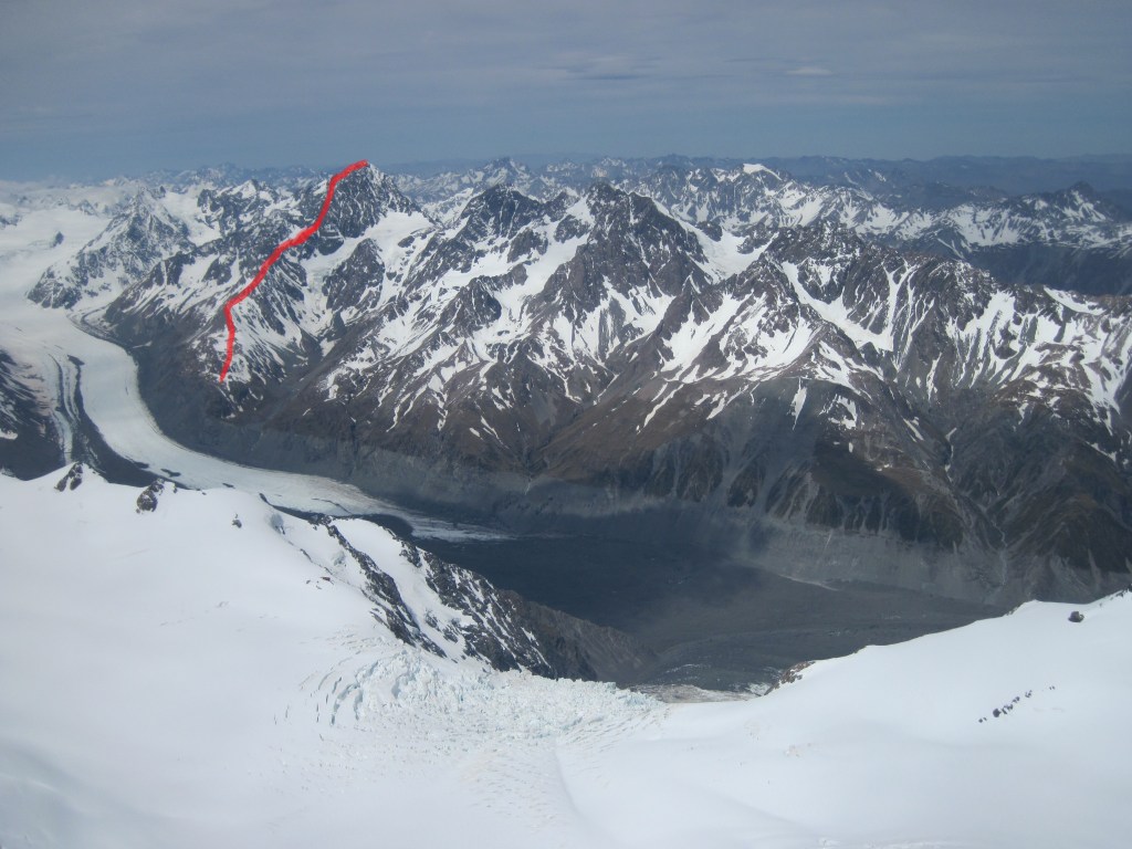 Malte Brun West Ridge