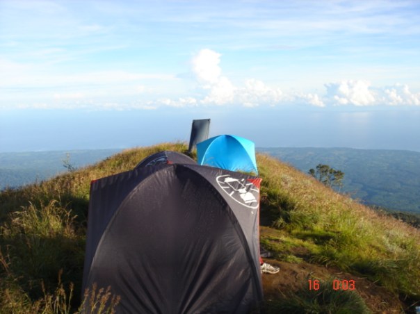 View from the campsite