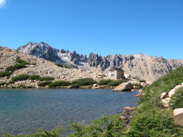 We based ourselves at Refugio Frey for a few days. A great place to set-up camp and climb from.