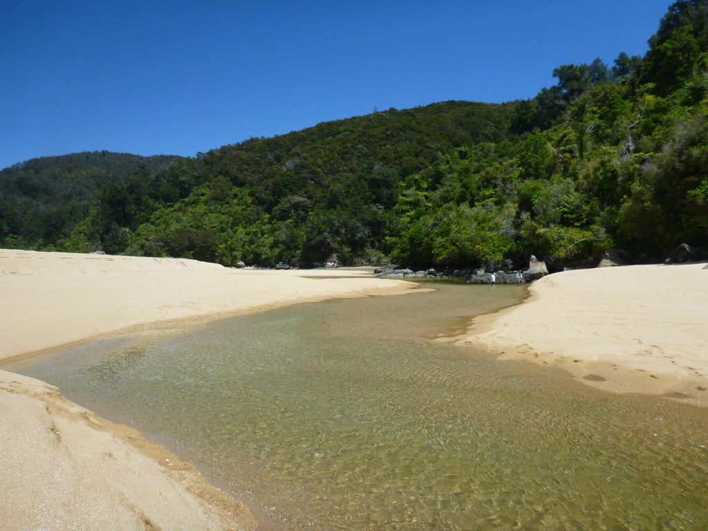One of the beautiful streams we stopped at and wandered up to explore.
