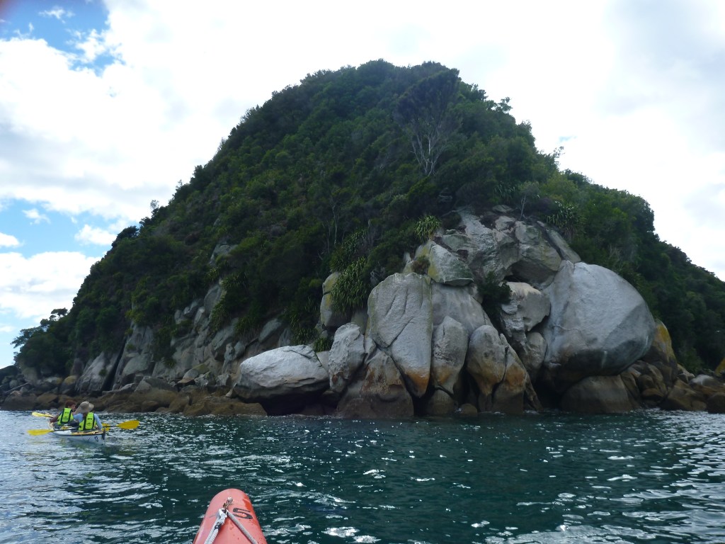 Getting closer to Tonga Island.
