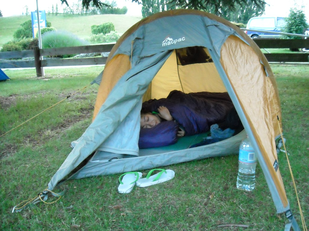 Camping in Wanaka before walking the Kepler Track