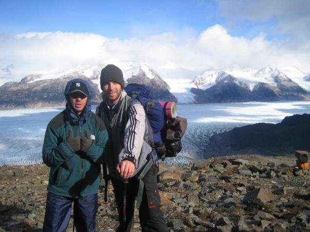 Feeling the cold on John Gardner pass