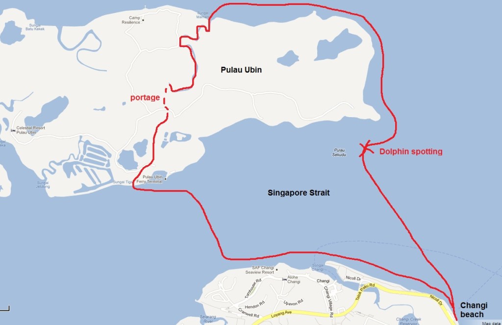 Map Pulau Ubin