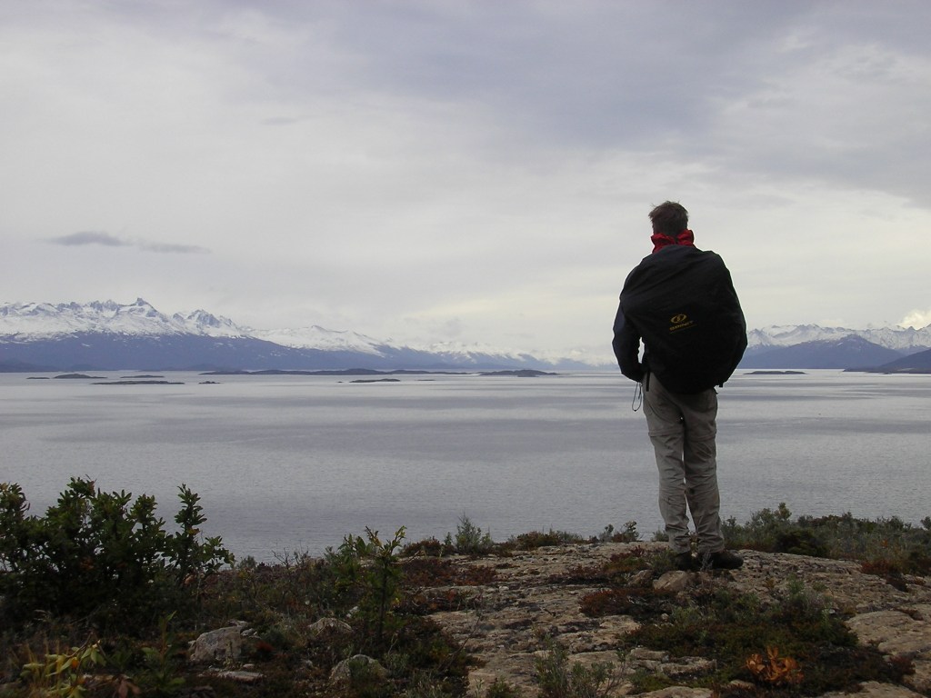 Overlooking the Beagle channel