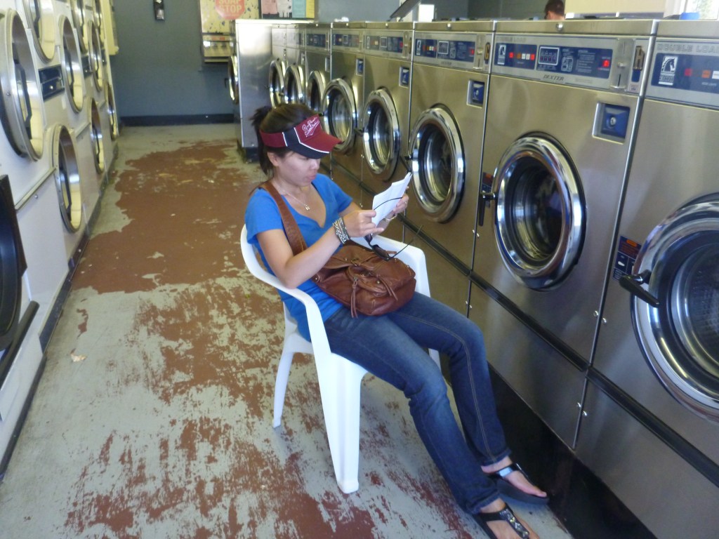 We stayed in the small town of Calistoga in Napa Valley for one night. Calistoga is well known for its hot springs and therapeutic mud baths.  We caught up on our laundry here.