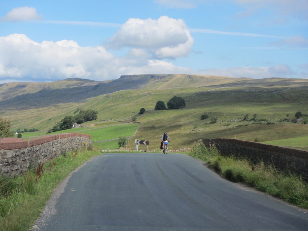 Cycling through Yorkshire - my favorite part of the trip!